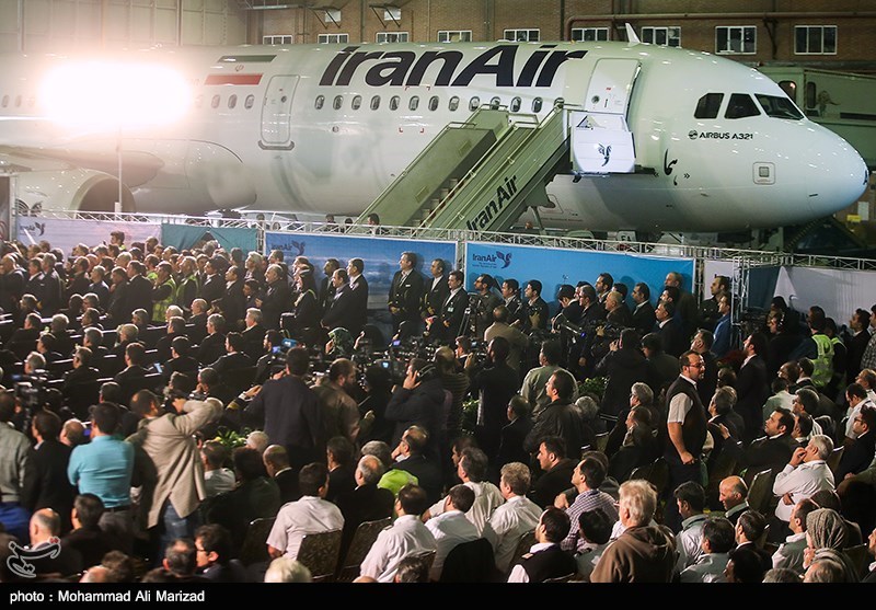 تحویل نخستین هواپیمای ایرباس 321 به ایران