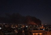 العالم: الکیان الصهیونی یستهدف مطار المزة العسکری بدمشق+صور