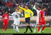 دیدار تیم های فوتبال پرسپولیس و سایپا