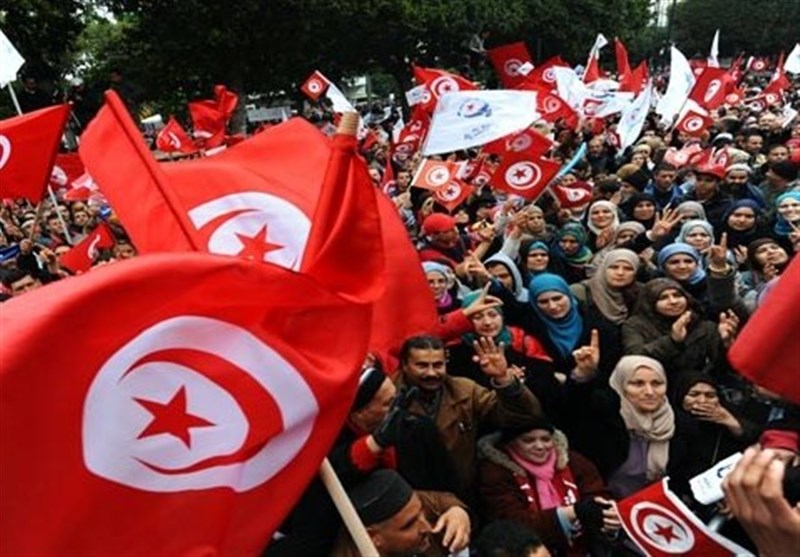 تونسی‌ها ششمین سالروز سرنگونی بن‌علی را جشن گرفتند