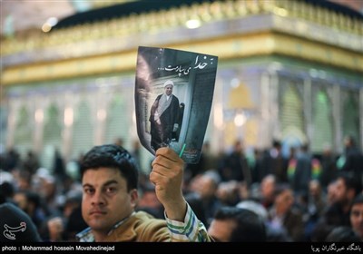 People in Tehran Pay Tribute to Late Ayatollah Rafsanjani