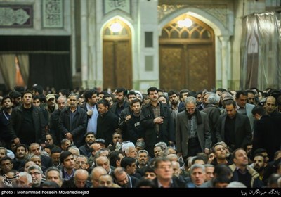 People in Tehran Pay Tribute to Late Ayatollah Rafsanjani