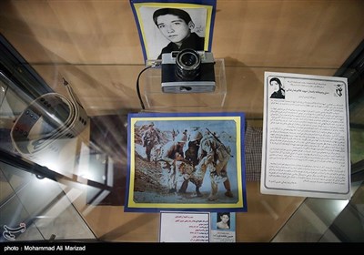یادگار های شهید رضایی در موزه شهدا
