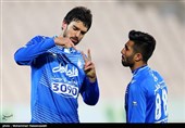 دیدار تیم های فوتبال استقلال تهران و استقلال خوزستان