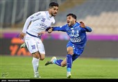دیدار تیم های فوتبال استقلال تهران و استقلال خوزستان