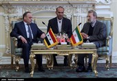 دیدار عماد خمیس نخست وزیر سوریه با علی لاریجانی رئیس مجلس