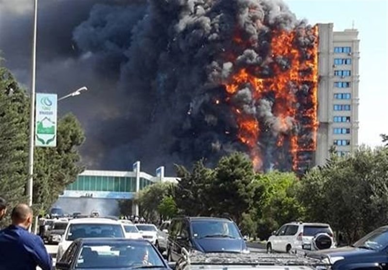 افشای راز آتش‌سوزی برج 16 طبقه «باکو» پس از 20 ماه