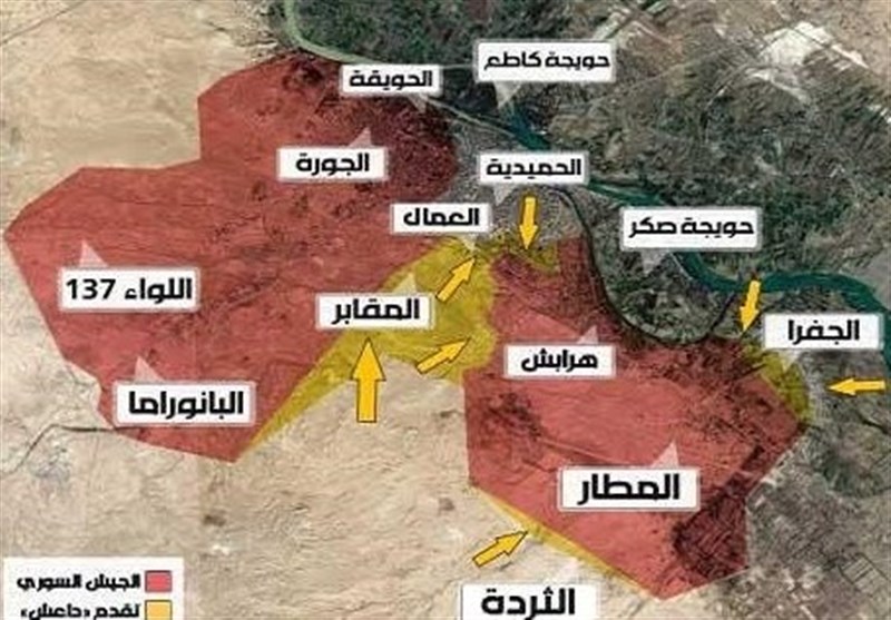 Syria Army Repulses Daesh Offensives in Deir Ez-Zor