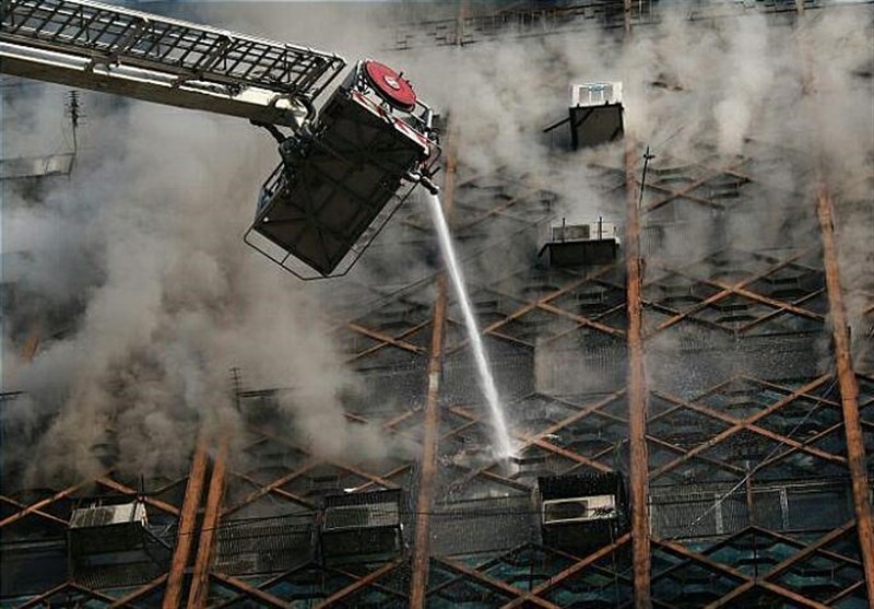 امکانات آتش‌نشانی در «پلاسکو» کافی بود/ عدم نیاز به استفاده از هلی‌کوپتر در این حادثه