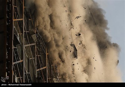 تہران؛ شاپنگ مال میں خوفناک آتشزدگی، 30 سے زائد افراد جاں بحق