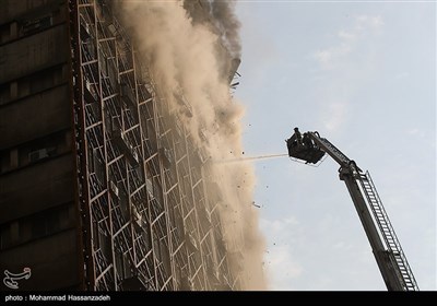 تہران؛ شاپنگ مال میں خوفناک آتشزدگی، 30 سے زائد افراد جاں بحق