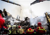 Rescue Work Continues Following High-Rise Collapse in Tehran  