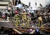 Rescue Work Continues Following High-Rise Collapse in Tehran  