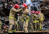 Rescue Work Continues Following High-Rise Collapse in Tehran  