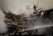 Rescue Work Continues Following High-Rise Collapse in Tehran  