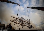 Rescue Work Continues Following High-Rise Collapse in Tehran