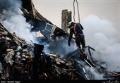 Rescue Work Continues Following High-Rise Collapse in Tehran  