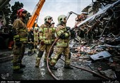 Rescue Work Continues Following High-Rise Collapse in Tehran  