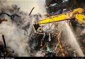 Rescue Work Continues Following High-Rise Collapse in Tehran  