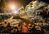 عملیات امداد رسانی حادثه ساختمان پلاسکو