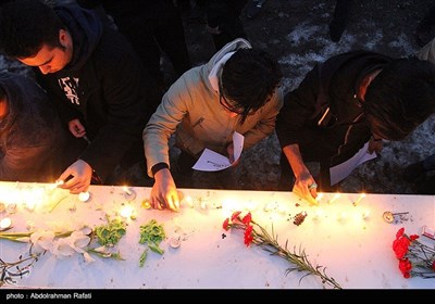 همدردی مردم همدان با کشته شدگان حادثه پلاسکو