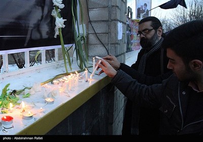 همدردی مردم همدان با کشته شدگان حادثه پلاسکو