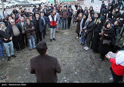 همدردی مردم همدان با کشته شدگان حادثه پلاسکو