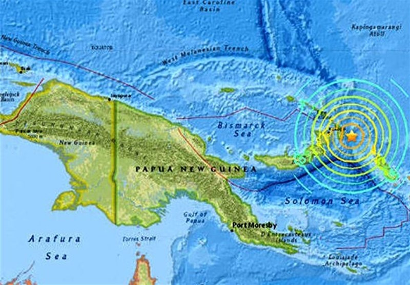 زلزله 7.9 ریشتری «پاپوآ گینه نو» را لرزاند