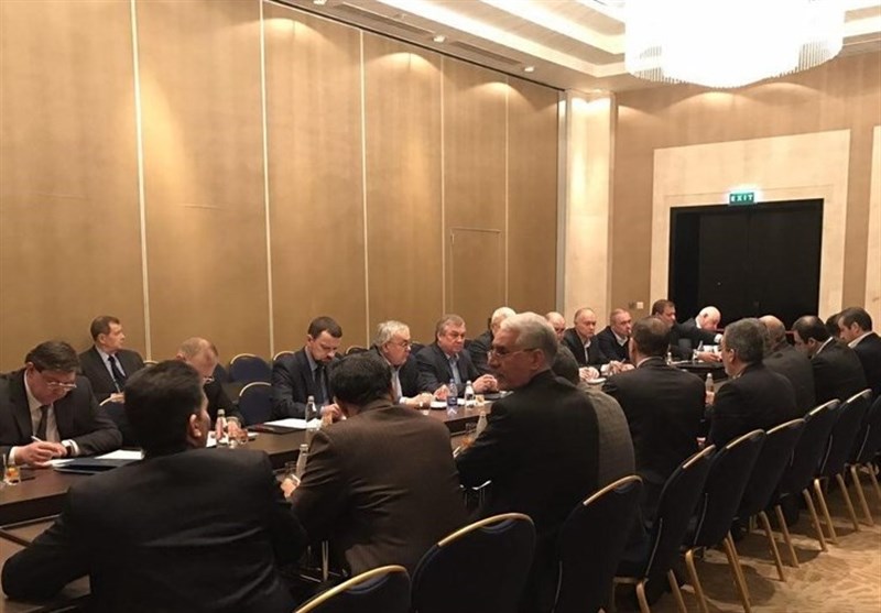 اجتماع ثلاثی ایرانی روسی ترکی فی الیوم الثانی من لقاء آستانة