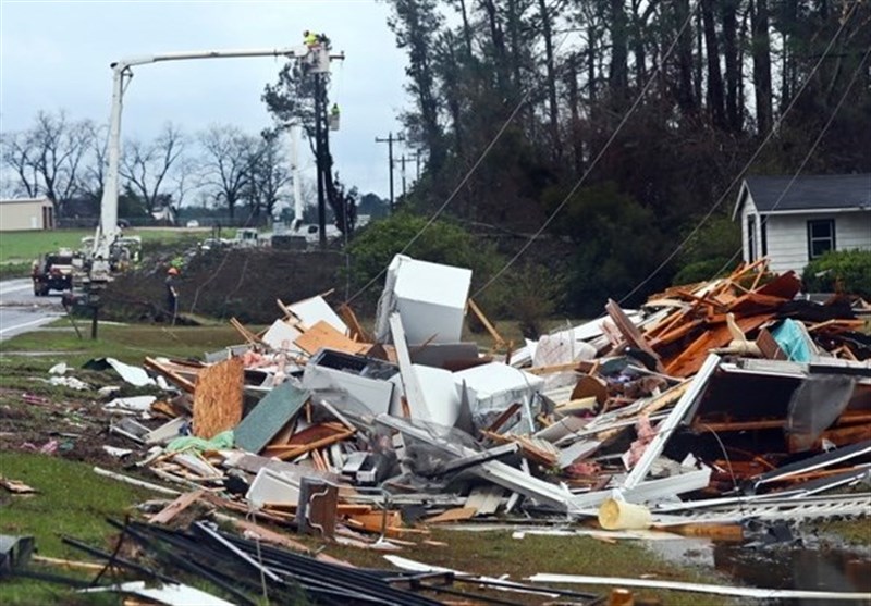 Storms Take Aim at Alabama after Killing 2 in Louisiana