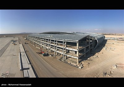 بازدید از پروژه ترمینال جدید سلام در شهر فرودگاهی امام خمینی(ره)