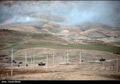 IRGC Stages War Game West of Iran