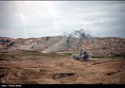 IRGC Stages War Game West of Iran