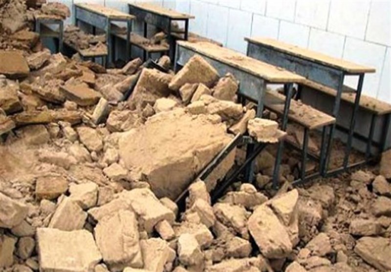 ریزش سقف مدارس