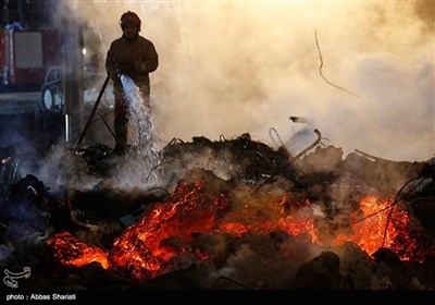 کشف پیکر آخرین آتش نشان شهید حادثه پلاسکو