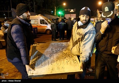 کشف پیکر آخرین آتش نشان شهید حادثه پلاسکو