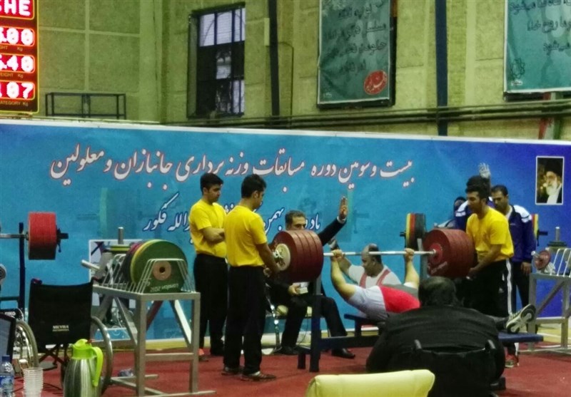 تهران قهرمان رقابت‌های وزنه‌برداری معلولان کشور شد