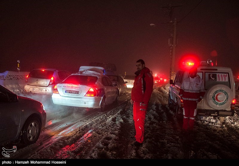 امدادرسانی به 91 گرفتار در برف و کولاک سمنان