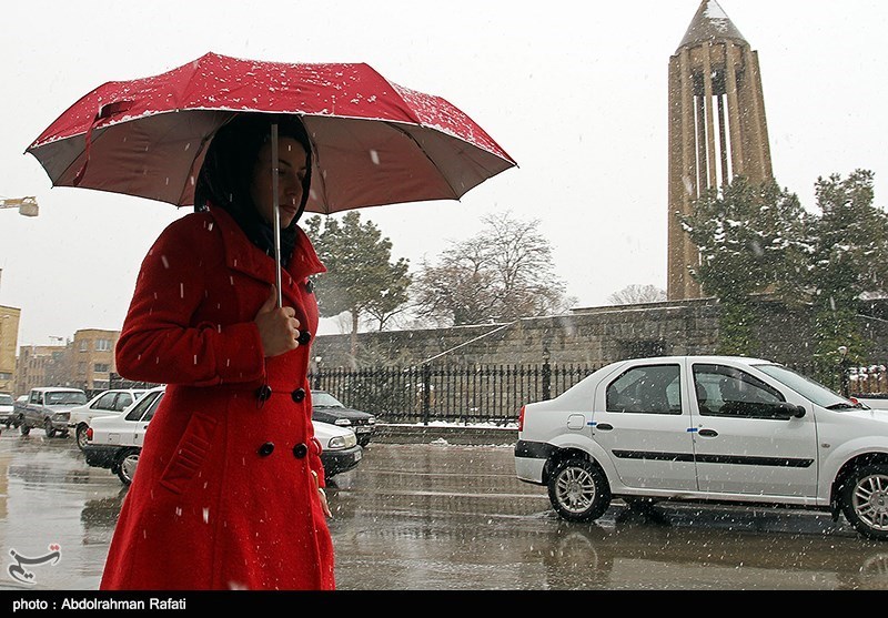 سامانه بارشی آسمان استان همدان را فرا می‌گیرد