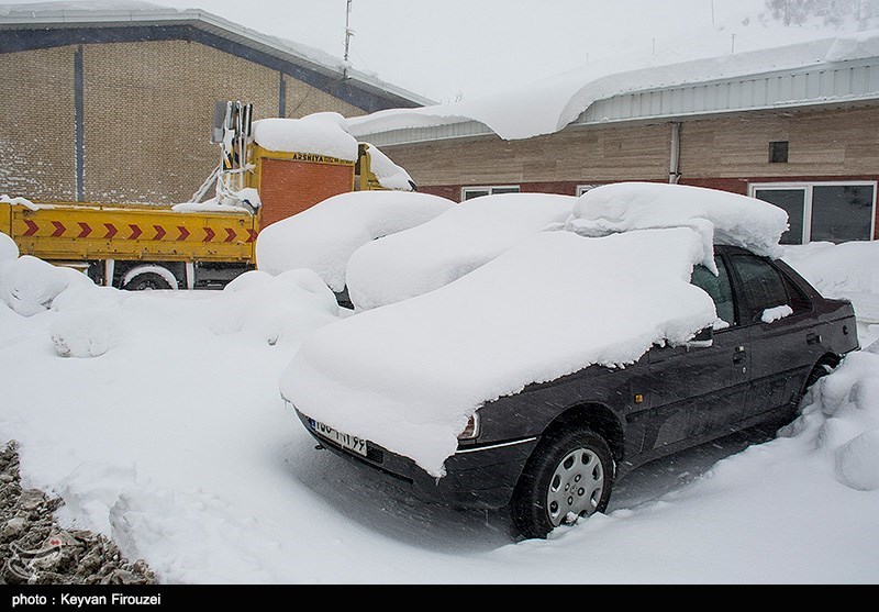 برف و کولاک استان قزوین را فرامی‌گیرد