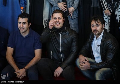پژمان بازغی بازیگر فیلم خانه دیگری در سی‌وپنجمین جشنواره فیلم فجر