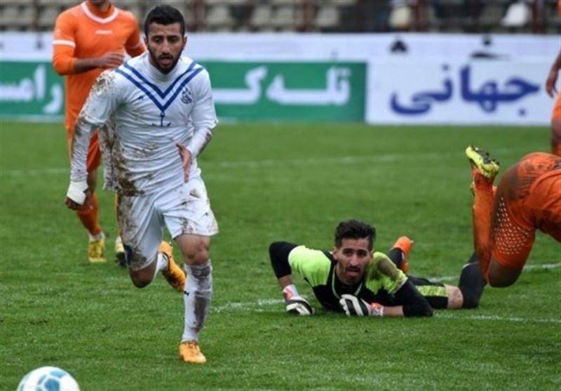 لیگ دسته اول فوتبال| تساوی استقلال جنوب مقابل ملوان بندر انزلی