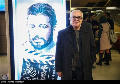 فرید سجادی حسینی در اولین روز سی و پنجمین جشنواره فیلم فجر - برج میلاد