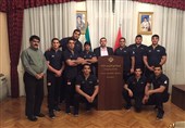 رودکی: تیم ملی جودو روز گذشته میهمان سفارت ایران در بوداپست بود