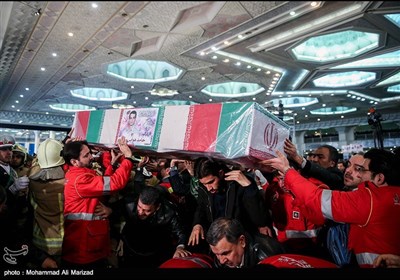 Funeral Held for Heroic Iranian Firefighters Lost in Plasco Tower Blaze