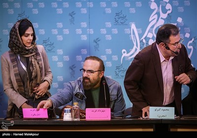 نشست خبری فیلم دعوتنامه - سی و پنجمین جشنواره فیلم فجر