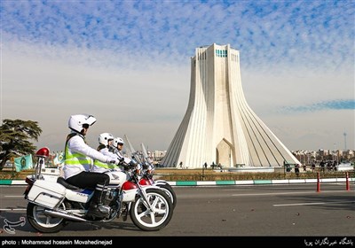 Motorcycle Parade Held on Anniversary of Imam Khomeini’s 1979 Arrival in Tehran 