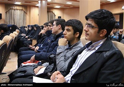 نشست کمیته دانش آموزی جبهه مردمی نیروهای انقلاب اسلامی در مسجد الرحمن تهران 