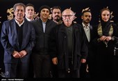 عوامل فیلم فِراری در چهارمین روز سی و پنجمین جشنواره فیلم فجر - برج میلاد