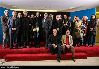 عوامل فیلم فِراری در چهارمین روز سی و پنجمین جشنواره فیلم فجر - برج میلاد